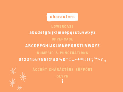 Paradise Moon Font: Bold Display Typeface with Star Detail