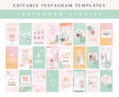 CHRISTMAS INSTAGRAM BUNDLE TEMPLATES