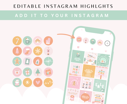 CHRISTMAS INSTAGRAM BUNDLE TEMPLATES