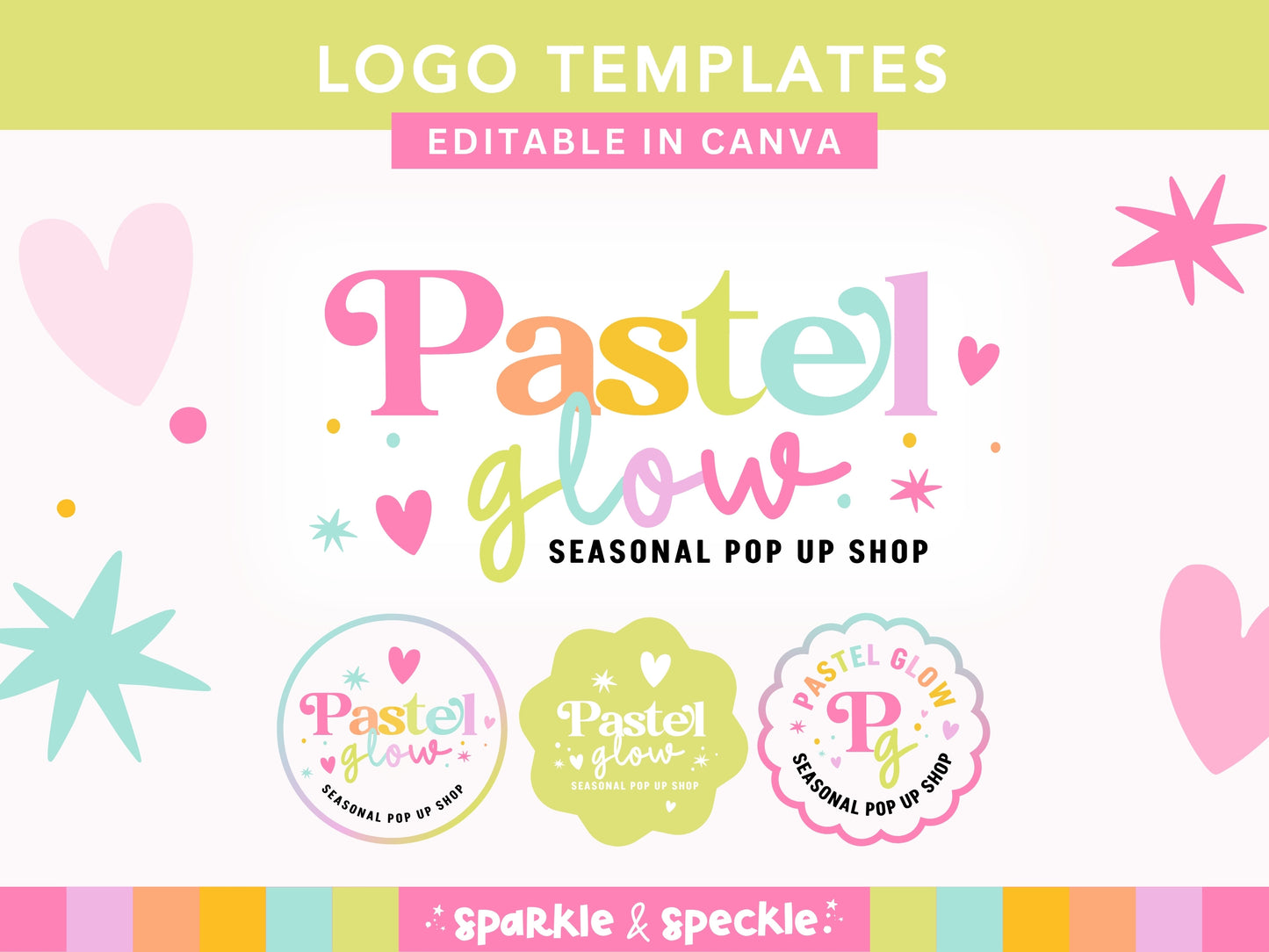 Colorful Seasonal Logo Template