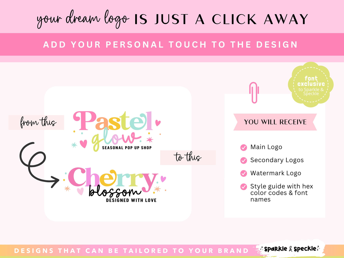 Colorful Seasonal Logo Template