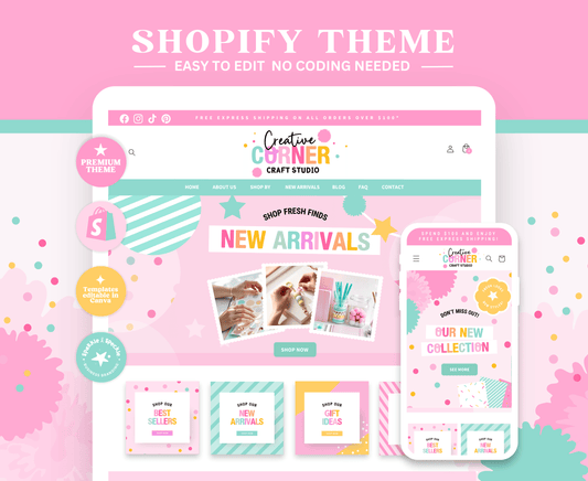 Party Shopify Theme for Invitations Decorations, Balloon Supplies