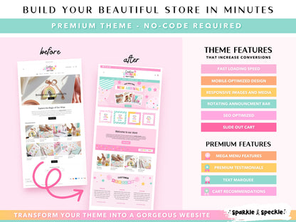 Party Shopify Theme for Invitations Decorations, Balloon Supplies