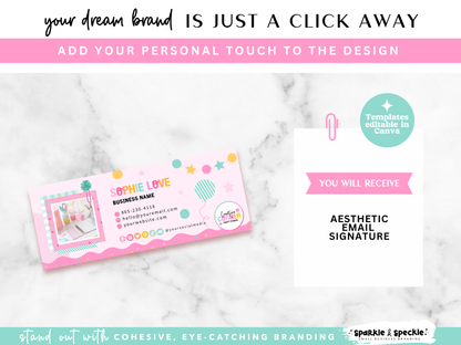 Party shop Email Signature Template