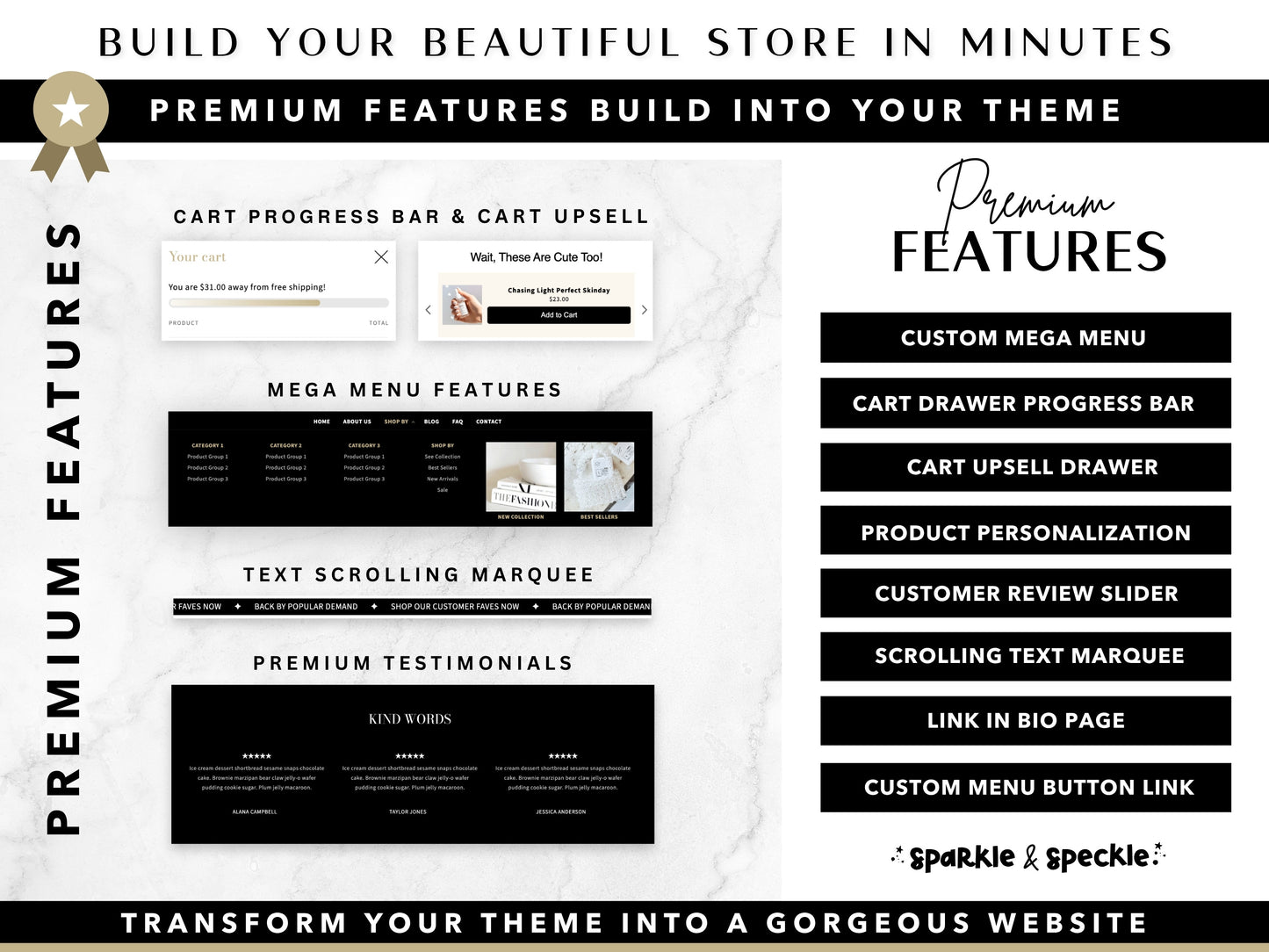 Minimal Shopify Theme | Modern Website Template