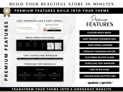 Minimal Shopify Theme | Modern Website Template