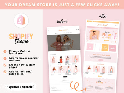 Playful Shopify Theme | Boutique Website Template for Fashion Brands