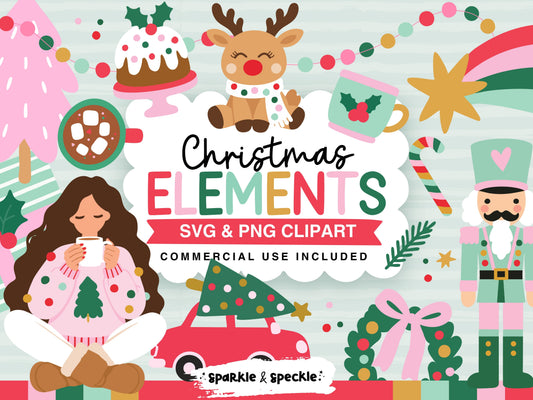 Christmas Clipart Bundle SVG & PNG