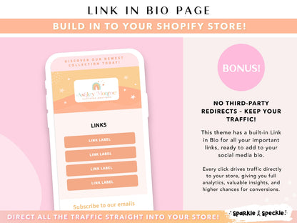 Rainbow Feminine Shopify Theme