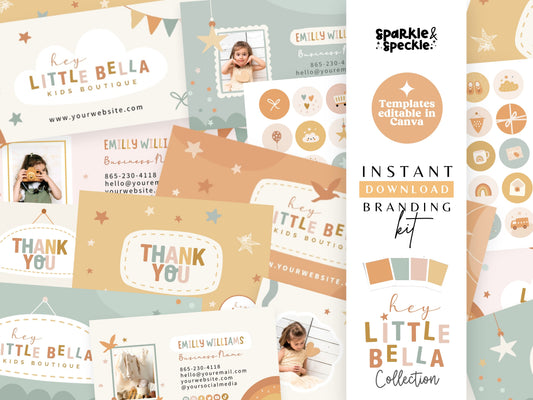 Kids Boutique Branding Kit