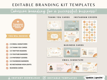 Kids Boutique Branding Kit