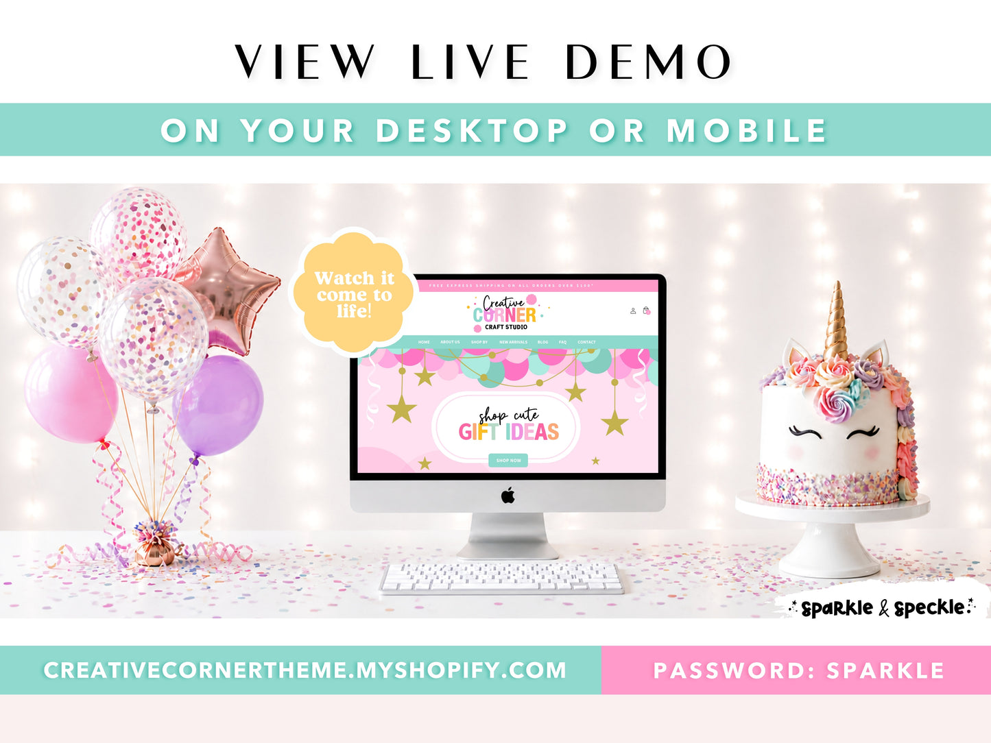 Party Shopify Theme for Balloon & Decoration Shops