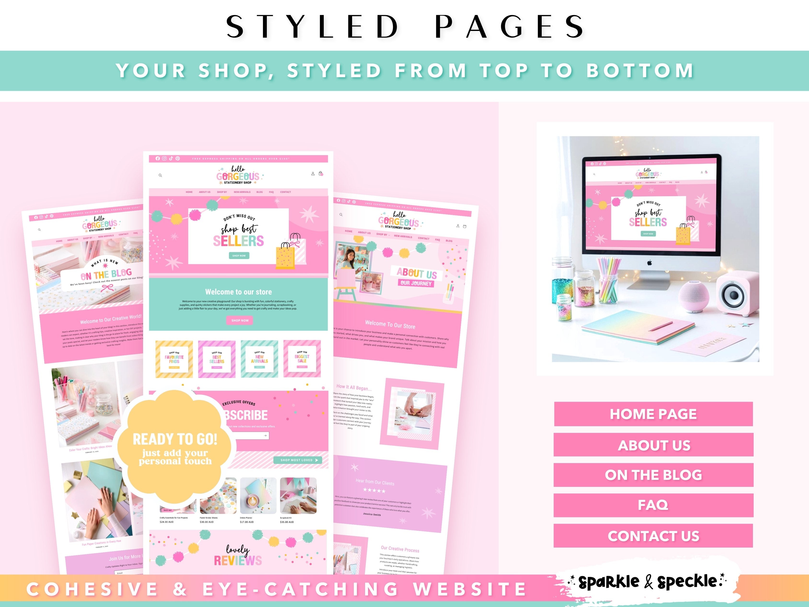 Craft Shopify Theme | Website Template for Handmade Businesses