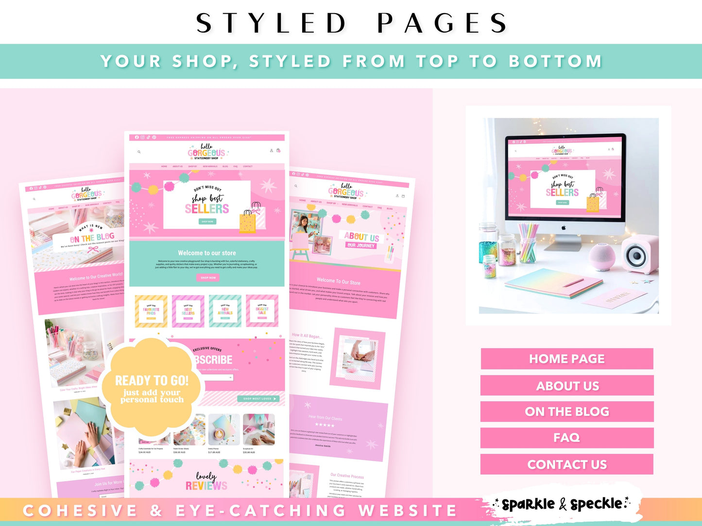 Craft Shopify Theme | Website Template for Handmade Businesses