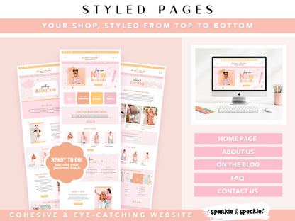 Playful Shopify Theme | Boutique Website Template for Fashion Brands