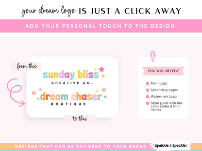 Sunday Bliss Logo Template