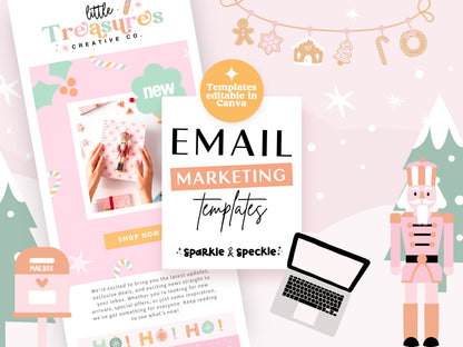 Playful Christmas Email Marketing Templates