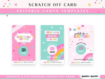 Scratch Off Card Template