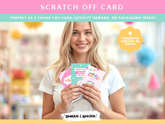 Scratch Off Card Template