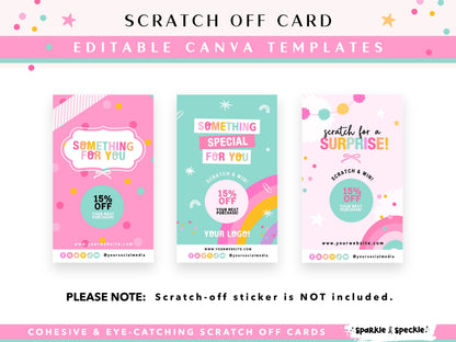Scratch Off Card Template