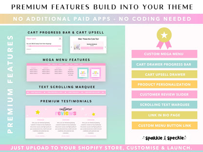 Pastel Stationery Shopify Theme