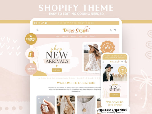 Coastal Boho Shopify Theme for Artisan & Lifestyle Brands