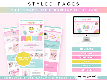 Pastel Stationery Shopify Theme