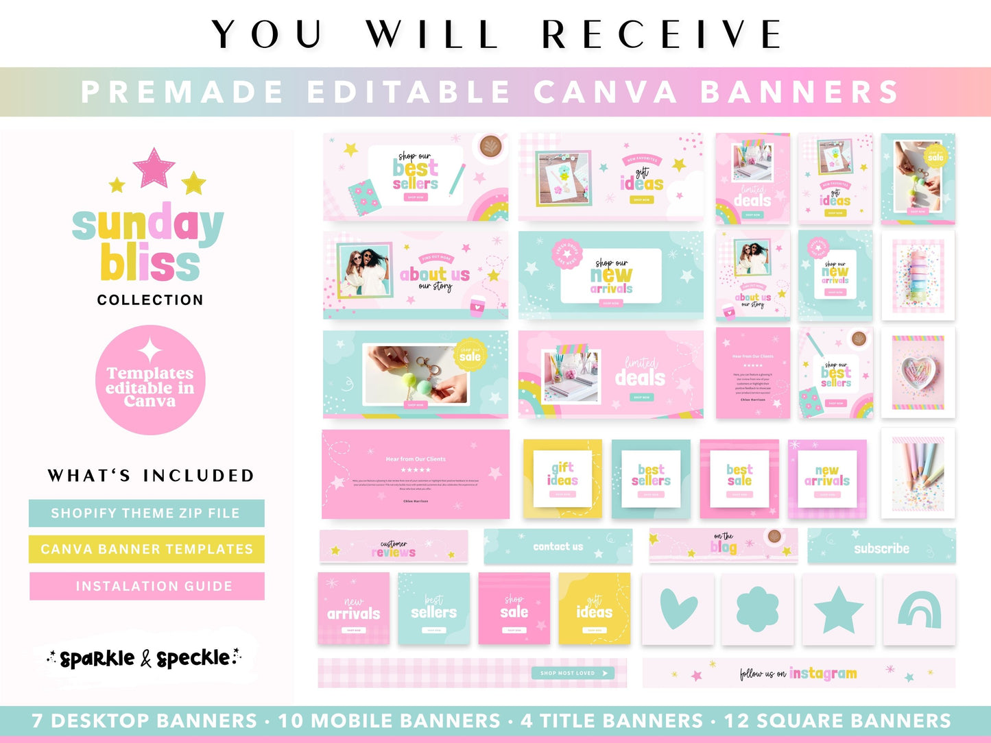 Pastel Stationery Shopify Theme