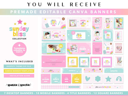 Pastel Stationery Shopify Theme
