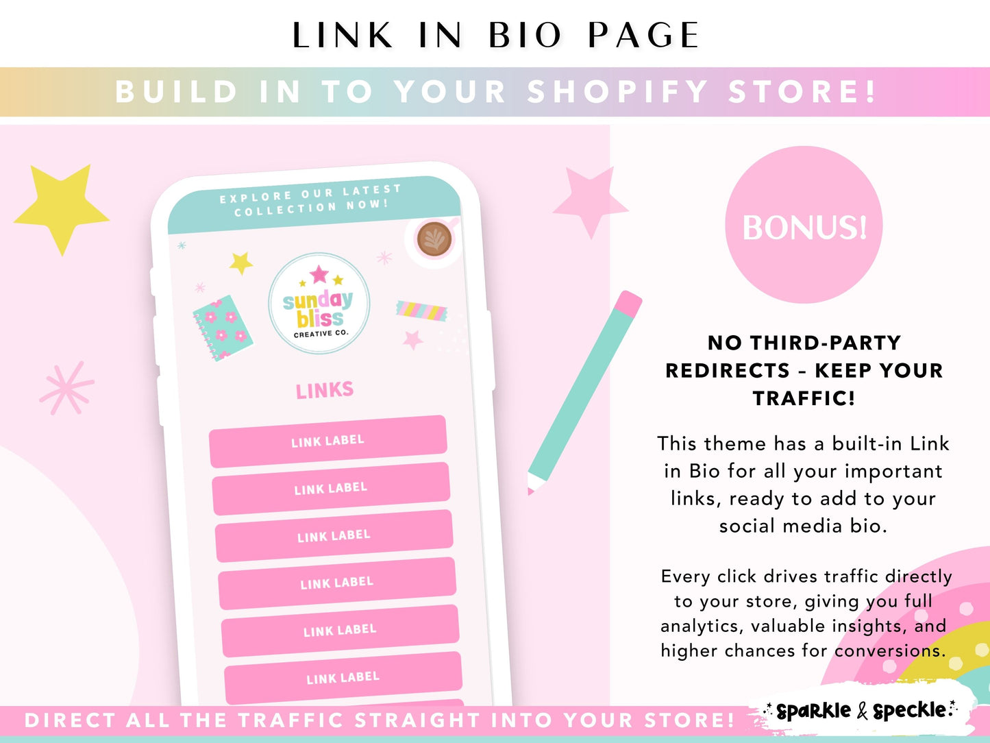 Pastel Stationery Shopify Theme