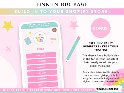 Pastel Stationery Shopify Theme