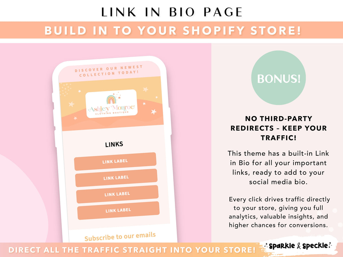 Rainbow Feminine Shopify Theme