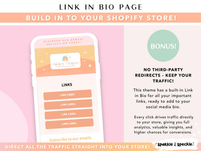 Rainbow Feminine Shopify Theme