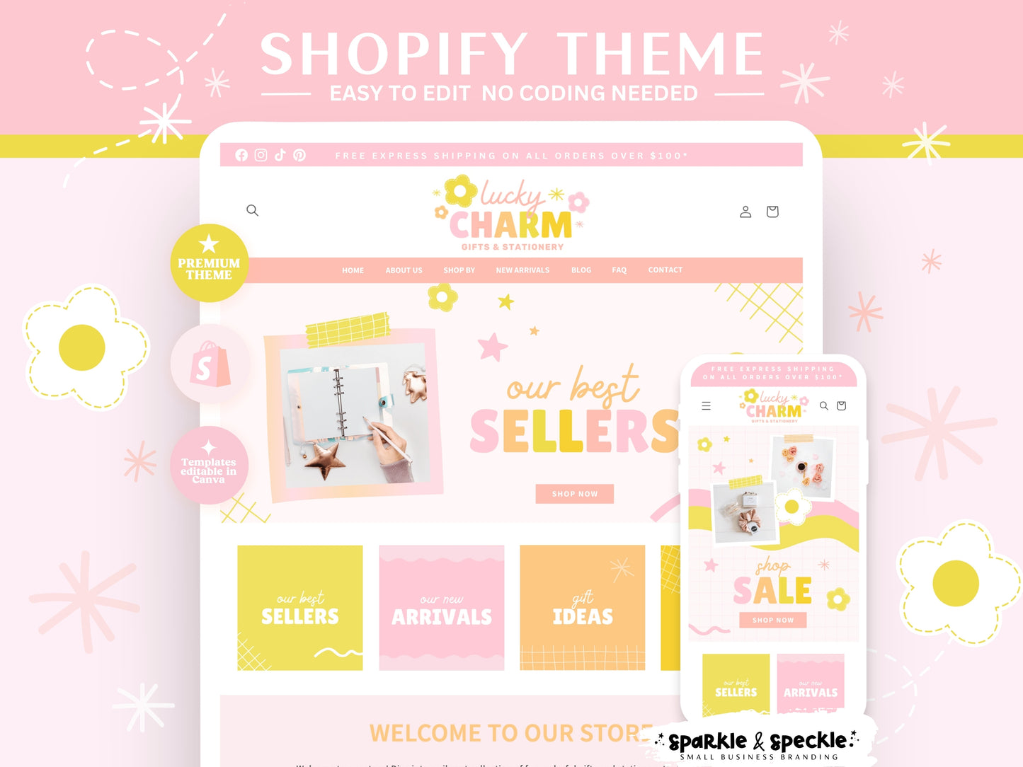 Playful Shopify Theme for Sticker Shops & Creative Brands