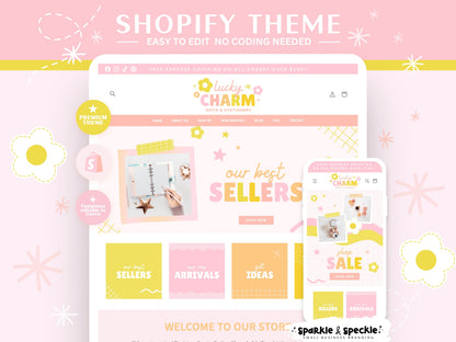 Playful Shopify Theme for Sticker Shops & Creative Brands
