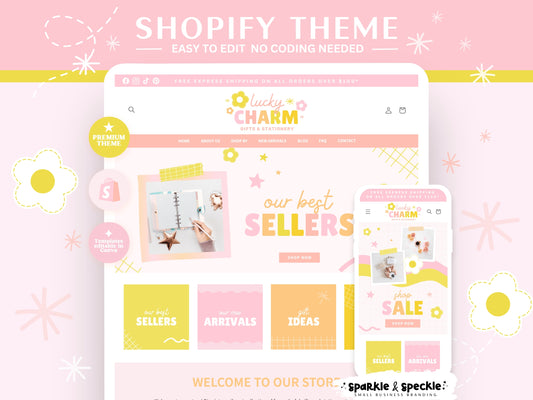 Playful Shopify Theme for Sticker Shops & Creative Brands