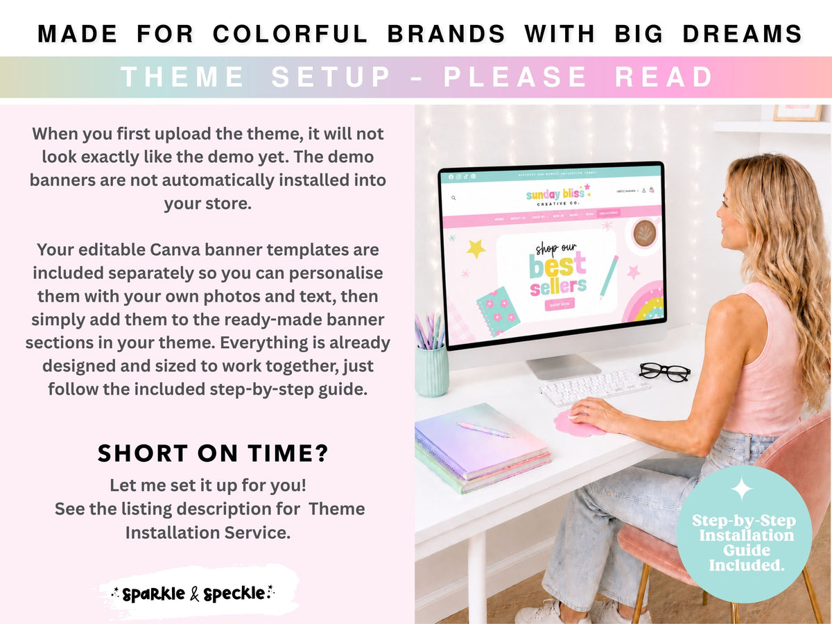 Pastel Stationery Shopify Theme
