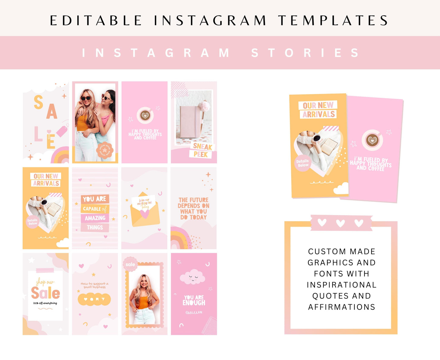 DREAM CHASER INSTAGRAM STORIES TEMPLATES