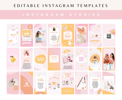 DREAM CHASER INSTAGRAM STORIES TEMPLATES