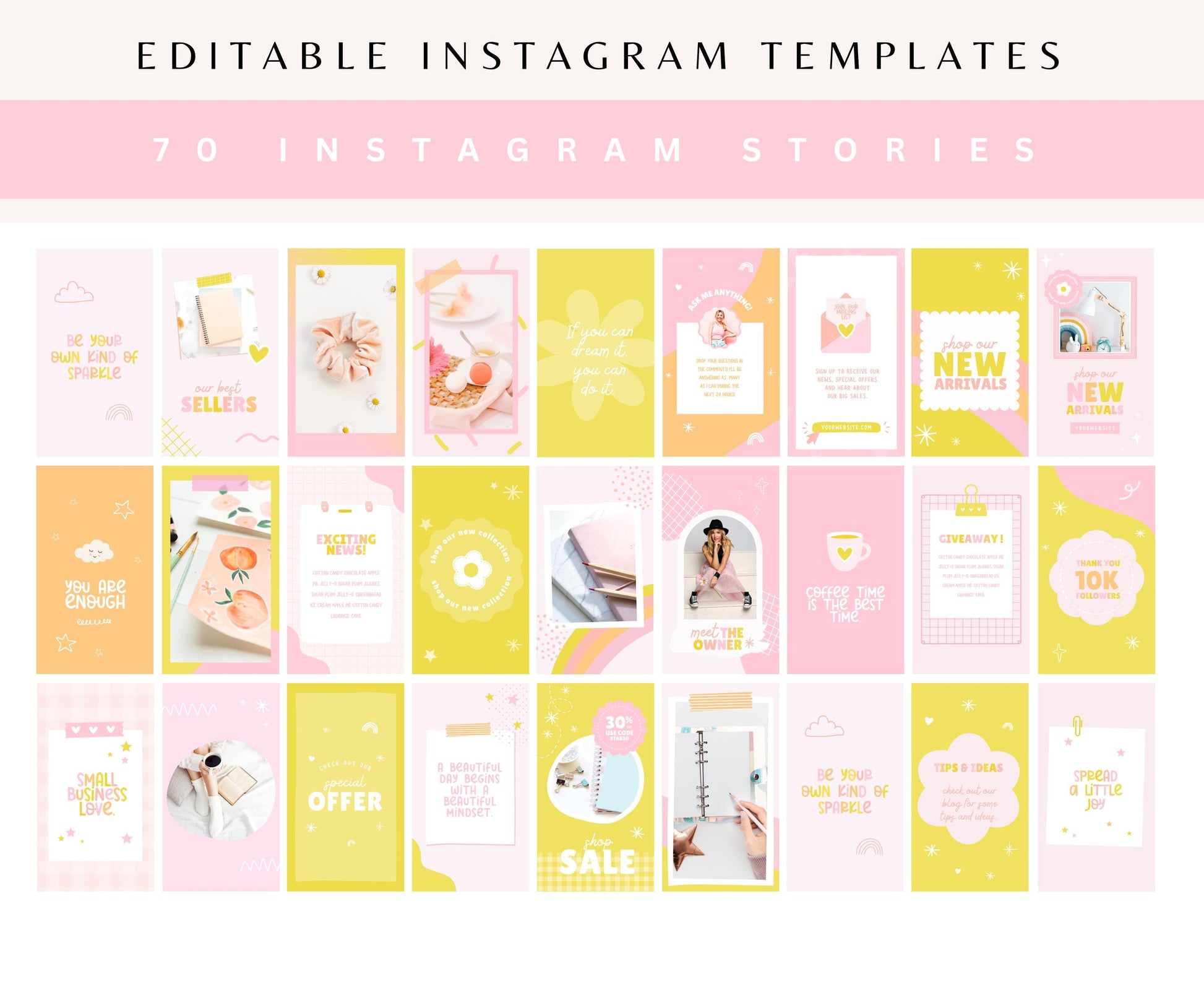 LUCKY CHARM INSTAGRAM STORIES TEMPLATES