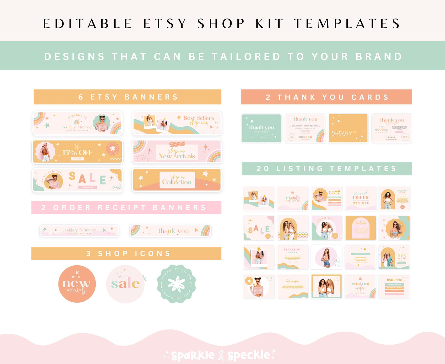 ASHLEY MONROE ETSY SHOP TEMPLATES