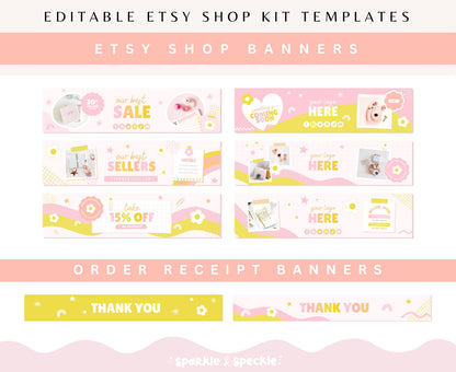 LUCKY CHARM ETSY SHOP TEMPLATES