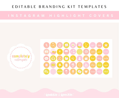 LUCKY CHARM BUSINESS BRANDING KIT TEMPLATES