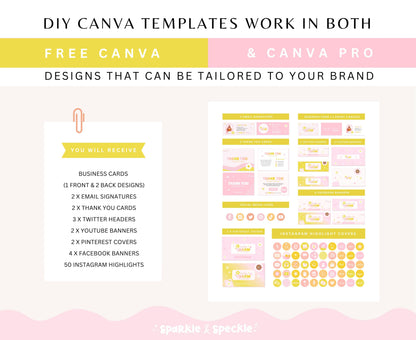 LUCKY CHARM BUSINESS BRANDING KIT TEMPLATES