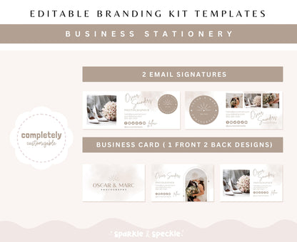 OSCAR & MARC BUSINESS BRANDING KIT TEMPLATES