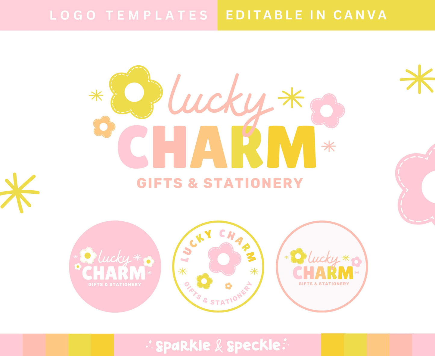 LUCKY CHARM LOGO TEMPLATE