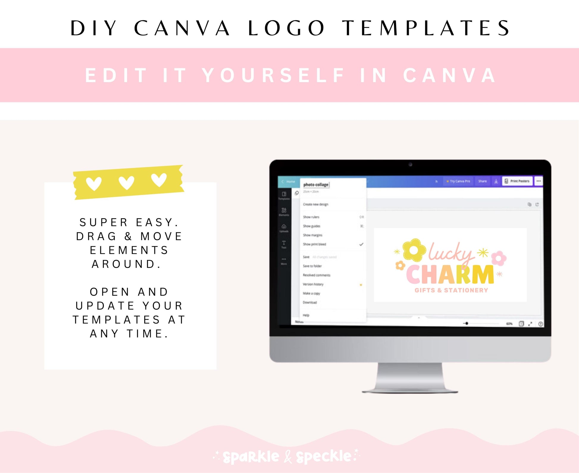 LUCKY CHARM LOGO TEMPLATE