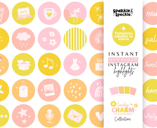 LUCKY CHARM INSTAGRAM HIGHLIGHT COVERS