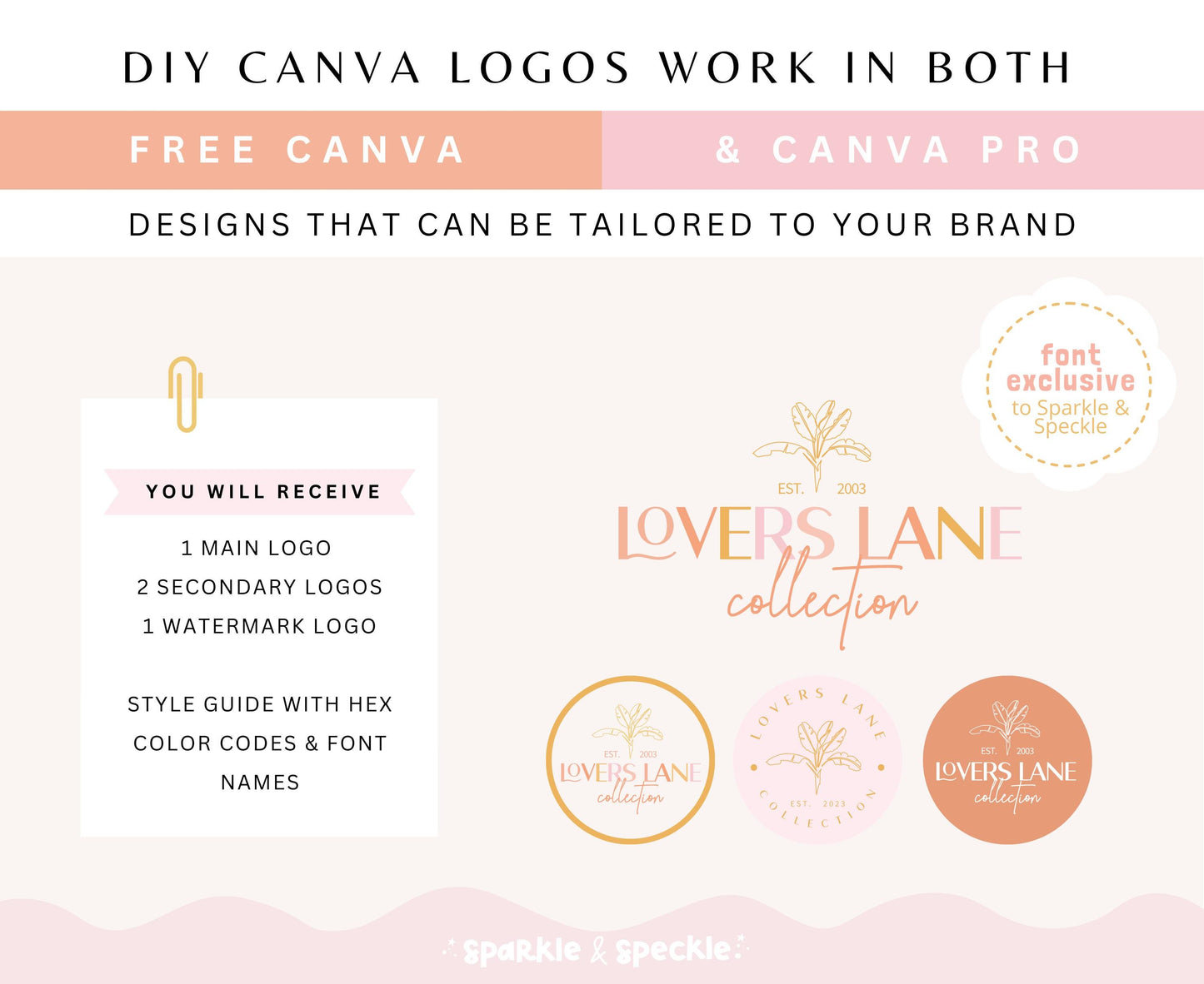 LOVERS LANE LOGO TEMPLATE