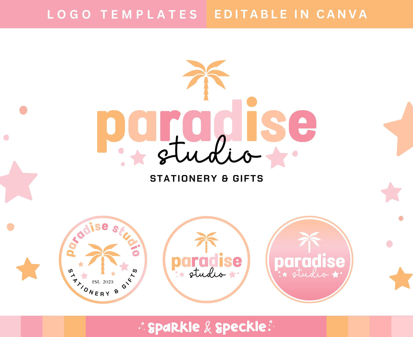 PARADISE STUDIO LOGO TEMPLATE